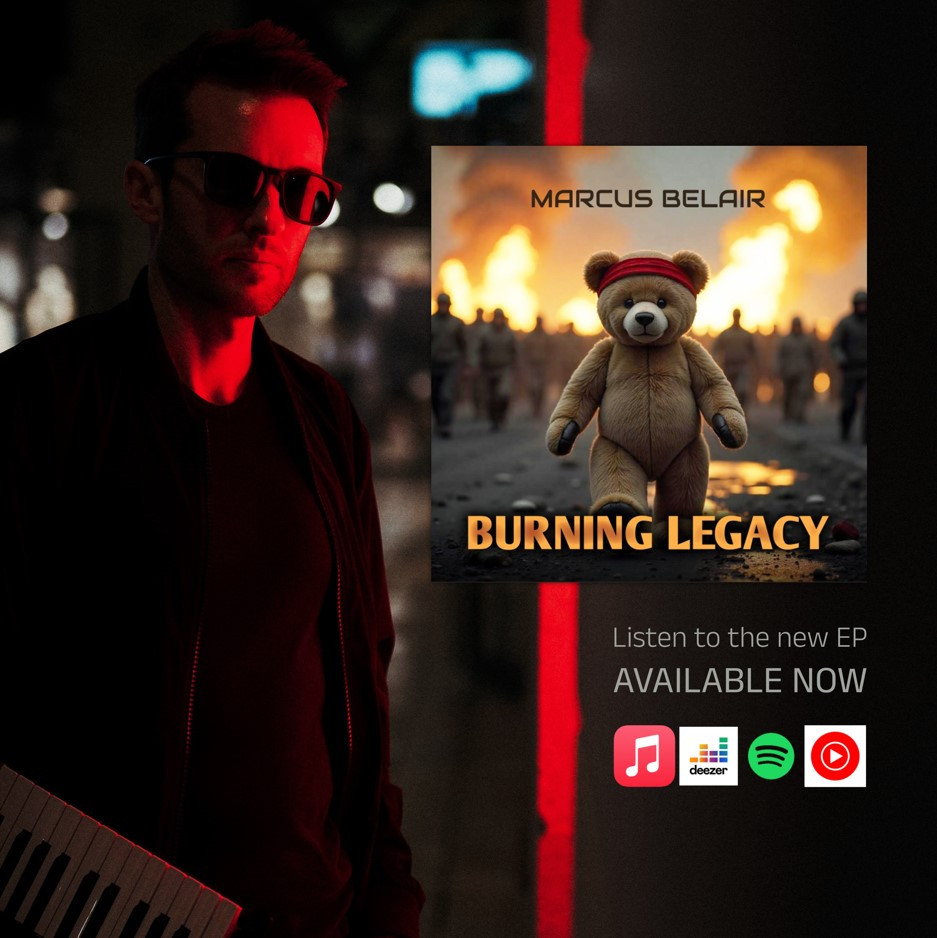 BURNING LEGACY by french music composer and producer Marcus BELAIR